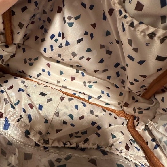 Lug Ranger Cognac Brown Quilted Crossbody Bag - Picture 9 of 10